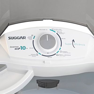 Lavadora 10Kg Suggar Lavamax Eco LE1022BR BRANCO 220V