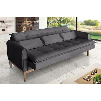 Sofá Cama Rivieira 1.70m - Chumbo