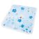 Capa Protetora Para Microondas Forno Eletrico Eletrodomesticos 85x35cm Estampa: Flor Azul