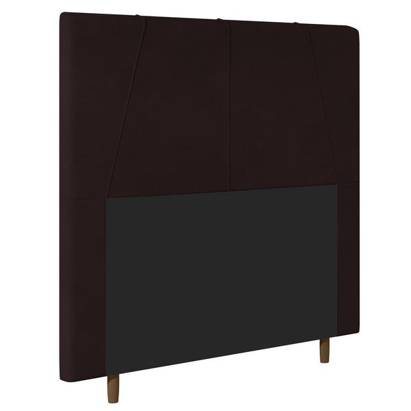 Cabeceira Cama Box Casal Gênova 140cm Corano Marrom - Desk Design