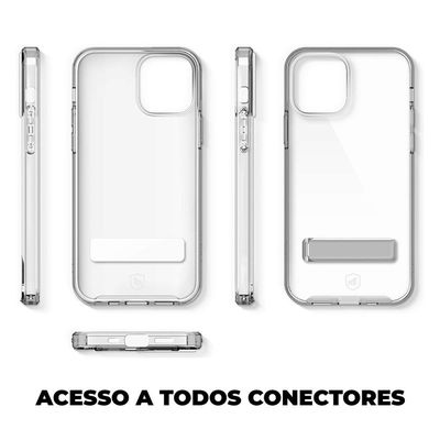 Capa Slim Fit e Pelicula Coverage para iPhone 14 - Gshield