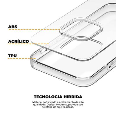Capa Slim Fit e Pelicula Coverage para iPhone 14 - Gshield