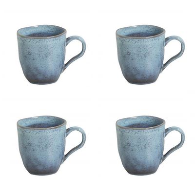 Conjunto De Canecas 04 Peças Orgânico Breeze Porto Brasil