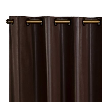 Cortina Blackout PVC 2,20m x 1,30m 100% Policloreto de Vinila - Marrom