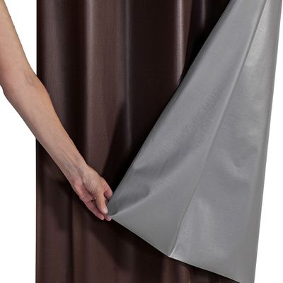 Cortina Blackout PVC 2,20m x 1,30m 100% Policloreto de Vinila - Marrom