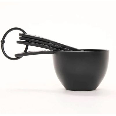 CONJUNTO CUISINART 4 COLHERES MEDIDORAS DE PLÁSTICO PRETO CTG-00-RMC