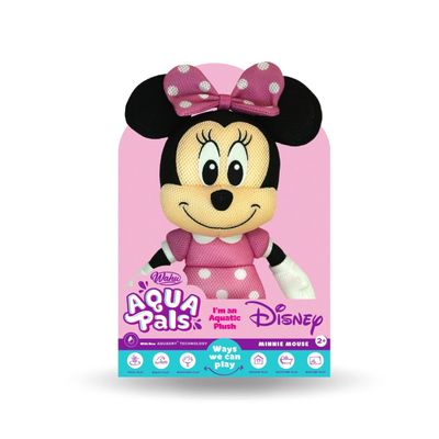 Pelúcia Disney Minnie Mouse Aqua Pals 40 Cm - Fun F0149-2