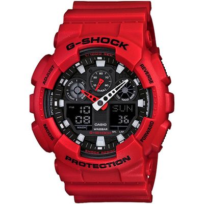 Relógio Casio Masculino Ref:Ga-100b-4adr G-Shock Anadigi