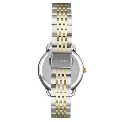 Relógio Lince Feminino Ref: Lrtm028l36 B2sk Casual Bicolor
