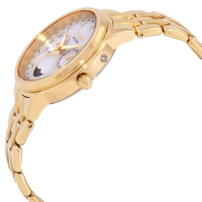 Relógio Citizen Feminino Ref: Fd0002-57d Solar Dourado Multifunção Eco-Drive