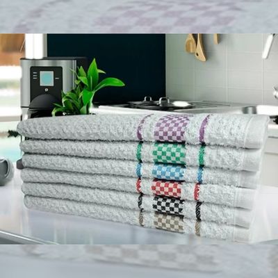 9 Panos de Prato Atoalhado Felpudo Premium Rosa
