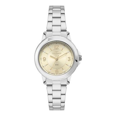 Relógio Technos Feminino Ref: 2036nbe/1x Elegance Prateado