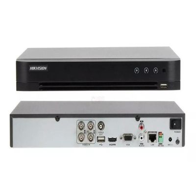 Dvr Gravador Hikvision Fhd 4 Canais 1080p Ds-7204hghi-k1 com HD 320 GB