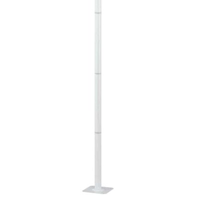 Kit 6 Postes de Iluminação para Jardim 2,1m Branco Clássico Colonial E27 Soberana Dital