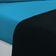 Jogo De Cama Malha Lençol 100% Algodão Gran Moratta 4 Peças Queen - Azul Marinho/Azul Turqueza
