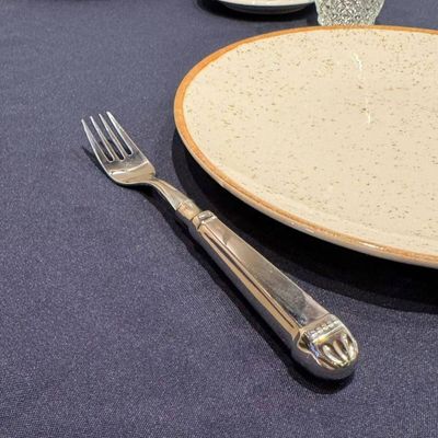 Faqueiro Jumbo 24 Peças Churrasco Aço Inox Prateado Jogo de Talheres Garfo e Faca