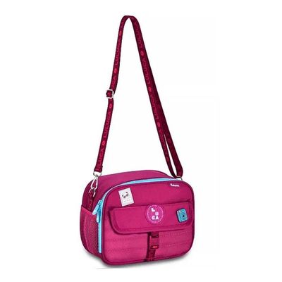 Kit Mochila De Carrinho Lancheira E Estojo Box Rosa Luluca