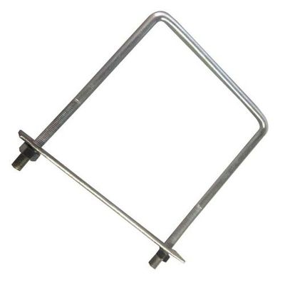 Abraçadeira Para Poste 15cm X 20cm - Fixação De Postes - Metalúrgica Almeida