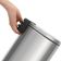 Lixeira com Pedal Tramontina Loop 5L Aço Inox Polido Balde Interno Hall de Entrada Escritório