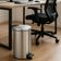 Lixeira com Pedal Tramontina Loop 5L Aço Inox Polido Balde Interno Hall de Entrada Escritório