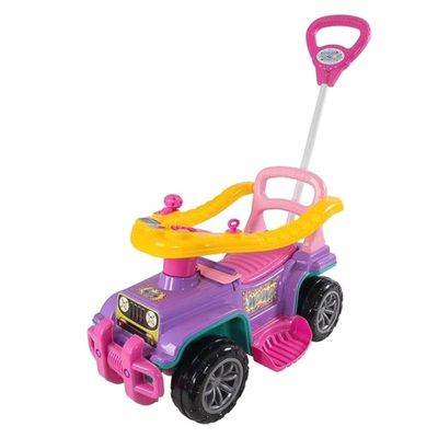 Carrinho de Passeio Infantil com Empurrador Bebe Jipe