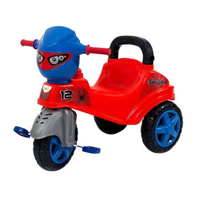Triciclo Spider Infantil c/ Apoio Lateral e Pedal Removíveis