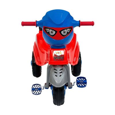 Triciclo Spider Infantil c/ Apoio Lateral e Pedal Removíveis