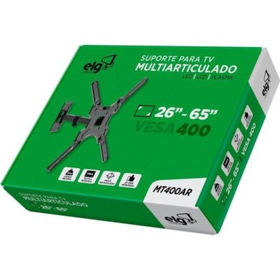 Suporte Para Tv Articulado Elg Mt400ar 26-65 Preto [f002]