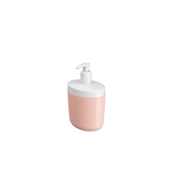 Porta Sabonete Líquido Full Coza Vermelho Rosa Blush