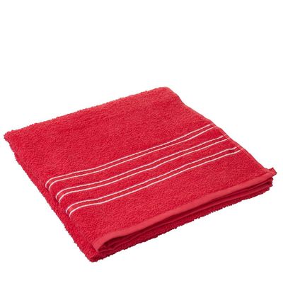 Toalha de Banho Camesa Festiva Vermelho Vermelha