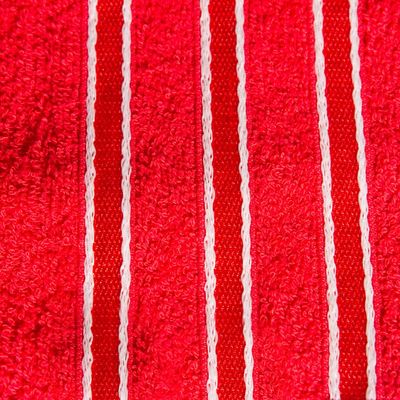 Toalha de Banho Camesa Festiva Vermelho Vermelha