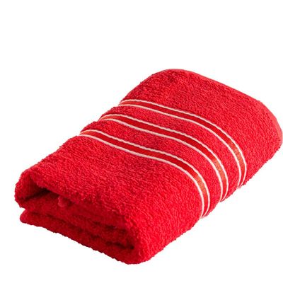Toalha de Banho Camesa Festiva Vermelho Vermelha