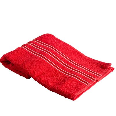 Toalha de Banho Camesa Festiva Vermelho Vermelha