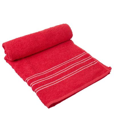 Toalha de Banho Camesa Festiva Vermelho Vermelha