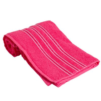 Toalha de Banho Camesa Festiva Rosa Rosa