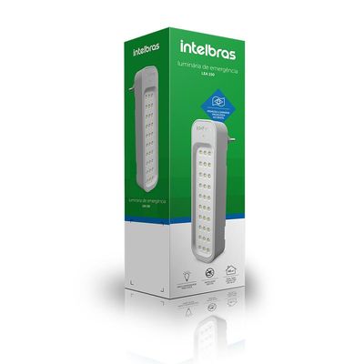 Luminária de Emergência 30 Leds Intelbras LEA150 Bivolt