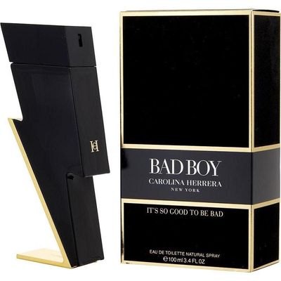Perfume Masculino Carolina Herrera Bad Boy Edt 100 Ml