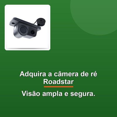 Câmera De Ré Com Sensor Roadstar Rs-231br Sc Pro Line