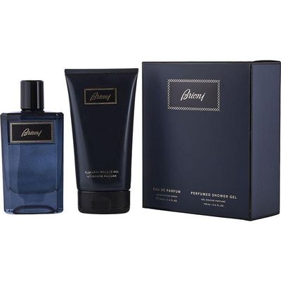 Perfume Masculino Brioni Eau De Parfum Spray 100 Ml & Gel Banho 150