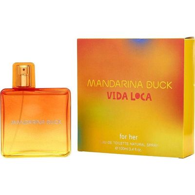 Perfume Feminino Mandarina Duck Vida Loca Edt Spray 100 Ml