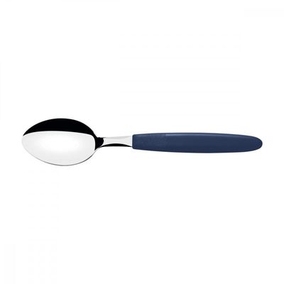 Colher de Mesa Tramontina Ipanema com Lamina em Aço Inox e Cabo de Polipropileno Azul