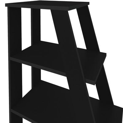 Estante Multiuso Com 05 Prateleiras Star A02 134x82 Preto - Lyam Decor