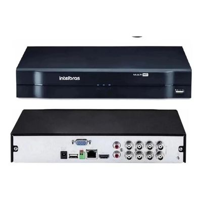 Kit Intelbras 6 Cam 1220b Full Color Dvr 8ch C/Hd 1 Tb