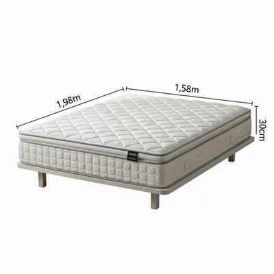 Jogo Cama Lençol Maris Queen Percalle 200 Fios Estampado 4 Peças Quadri Rosê