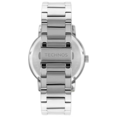 Relógio Technos Masculino Ref: 2115mwb/1h Clássico Golf Prateado
