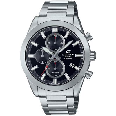 Relógio Casio Masculino Ref: Efb-710d-1avudf Edifice Cronógrafo Prateado