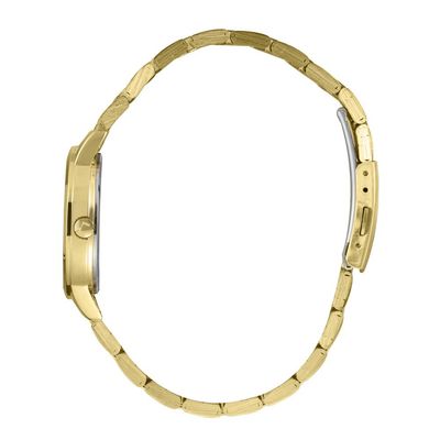 Relógio Lince Feminino Ref: Lrgh226l32 S2kx Dourado Estojo Porta Joia