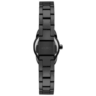 Relógio Euro Feminino Ref: Eu2036yvj/4p Casual Black