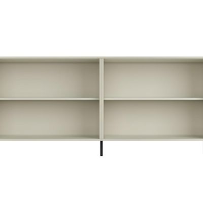 Aparador Buffet Para Sala de Jantar 4 Portas Pés Industrial Preto Naim I03 Luna - Lyam Decor