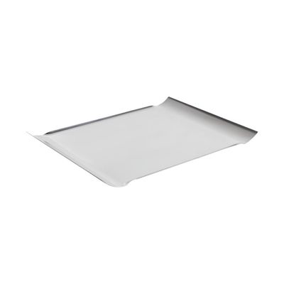 Bandeja Tramontina Quadrata Retangular em Aço Inox Alto Brilho 57 x 32 cm